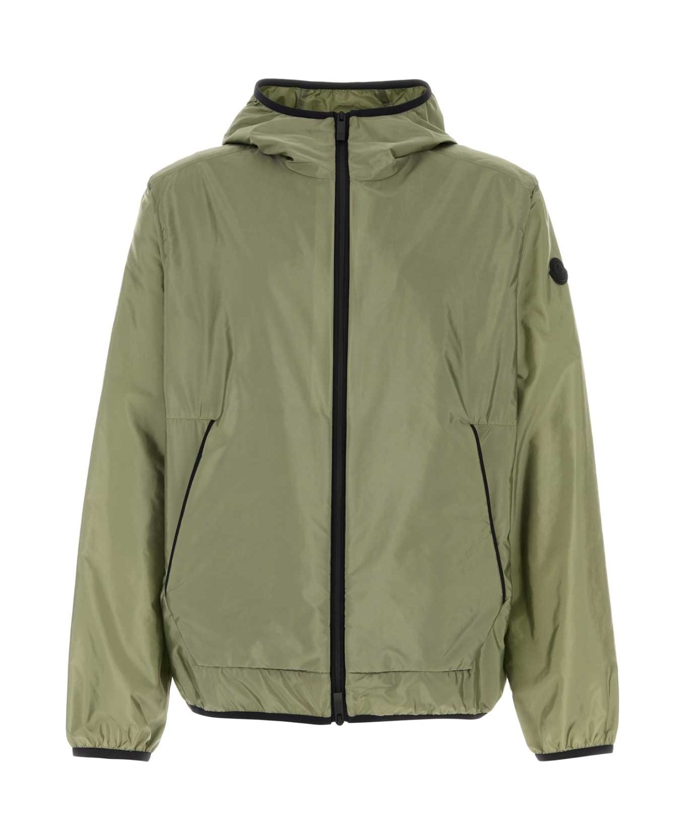Sage Green Nylon Granier Jacket - 1