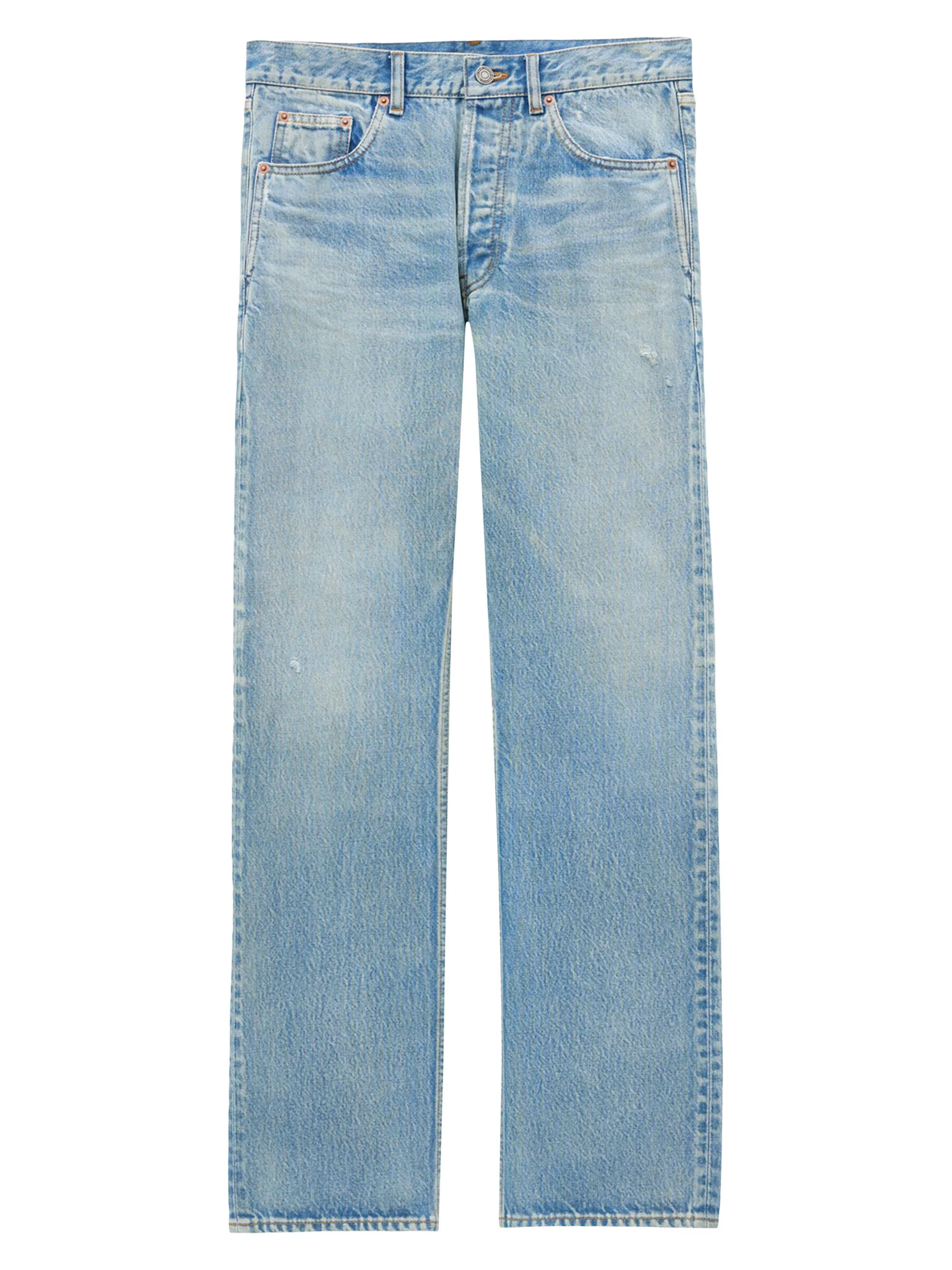 Men's Loose-Fit Jeans - Blue Beat - 1