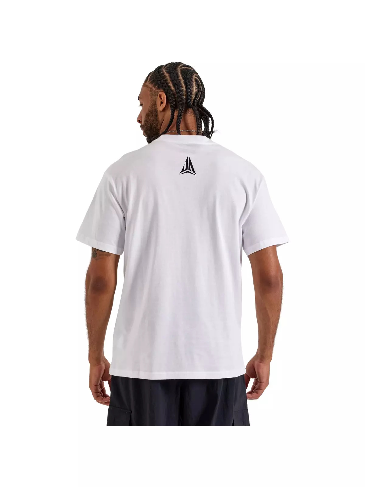 Men's Ja Basketball Tee-White - 2