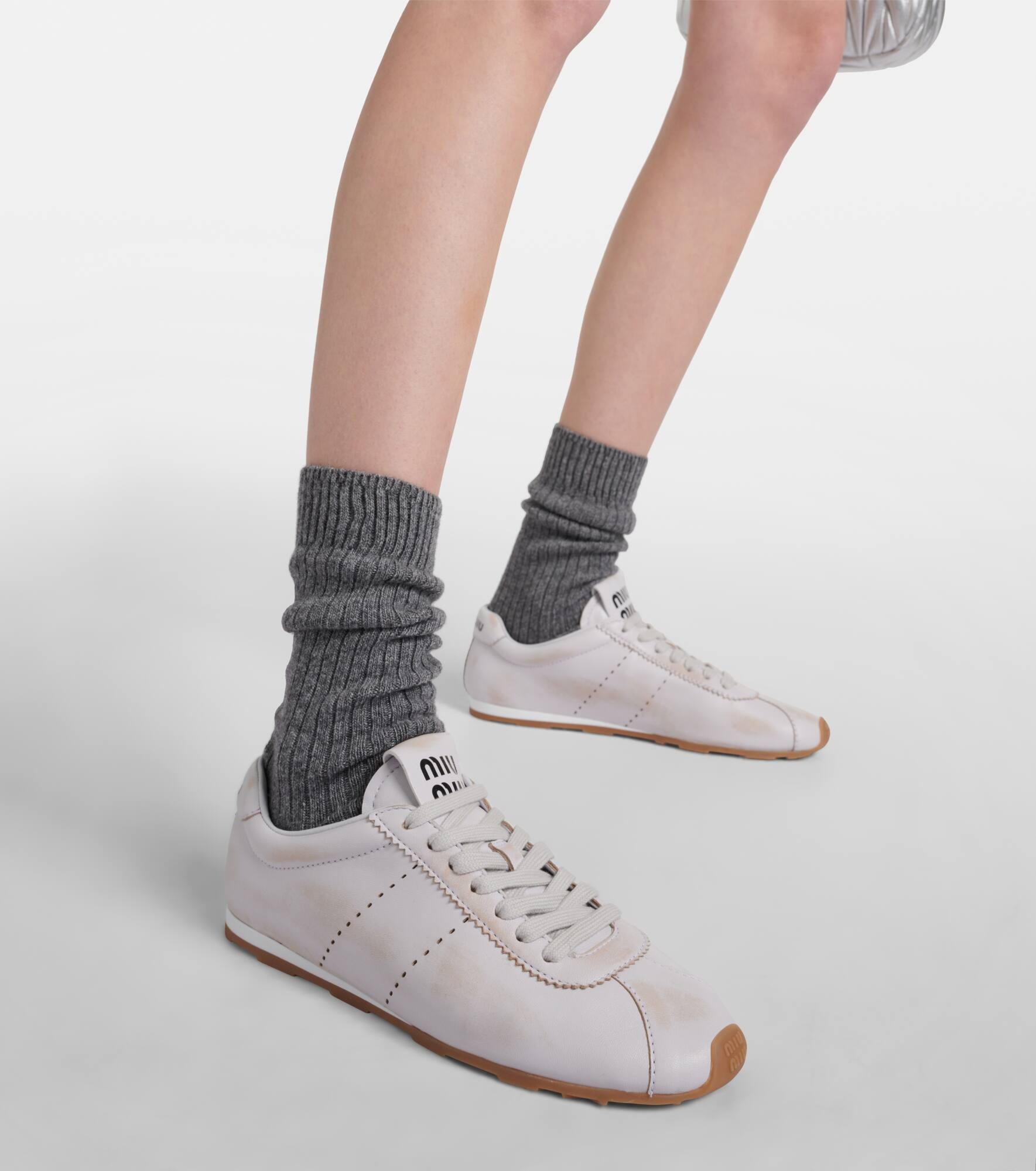 Leather sneakers - 4