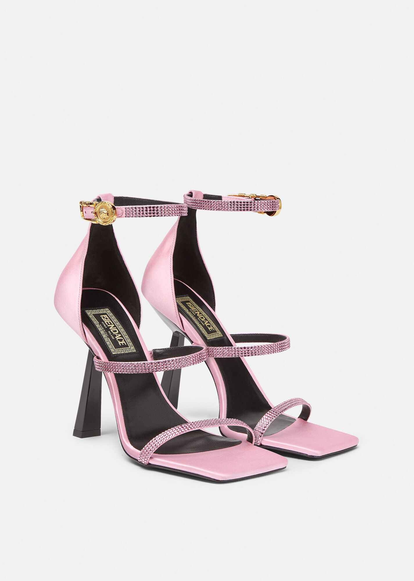 Fendace Crystal Embellished Sandals - 2
