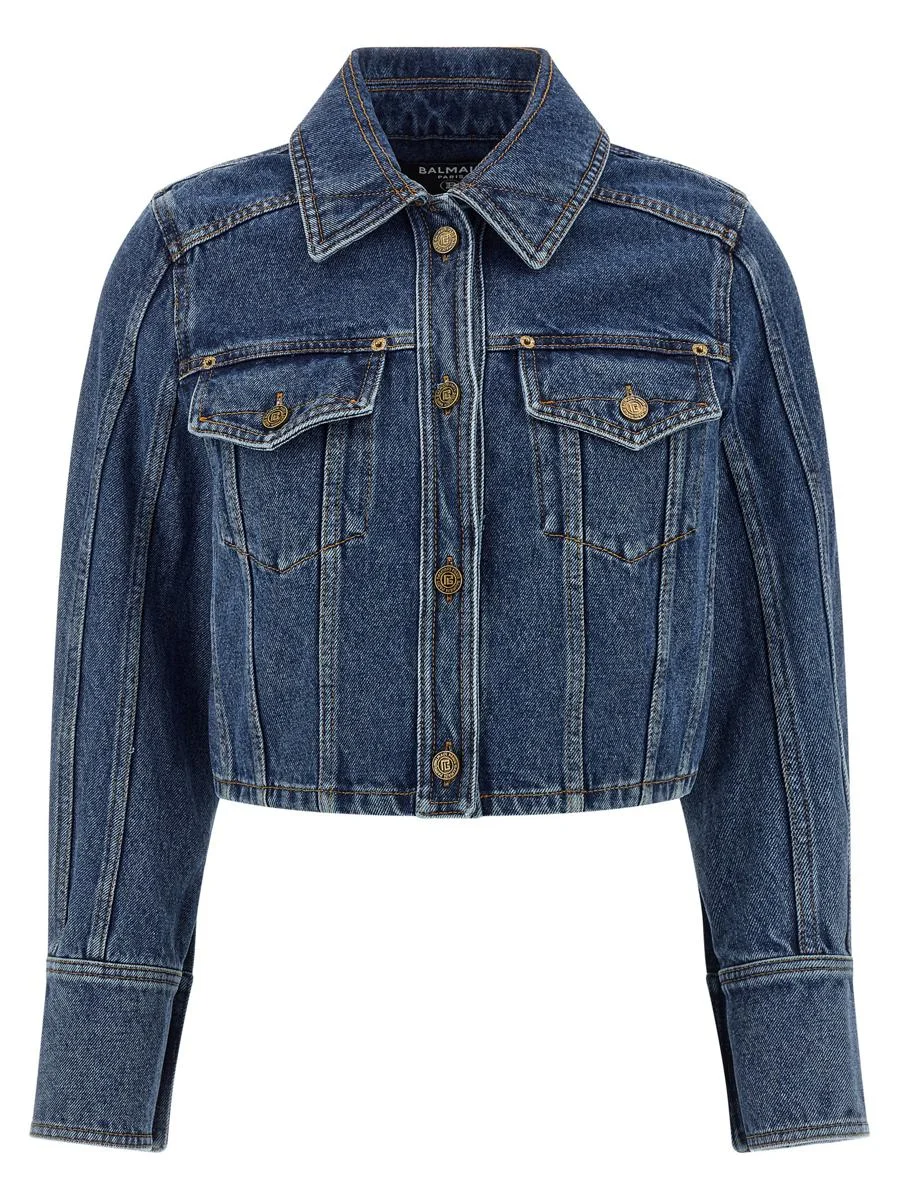 Balmain Denim Jacket - 1