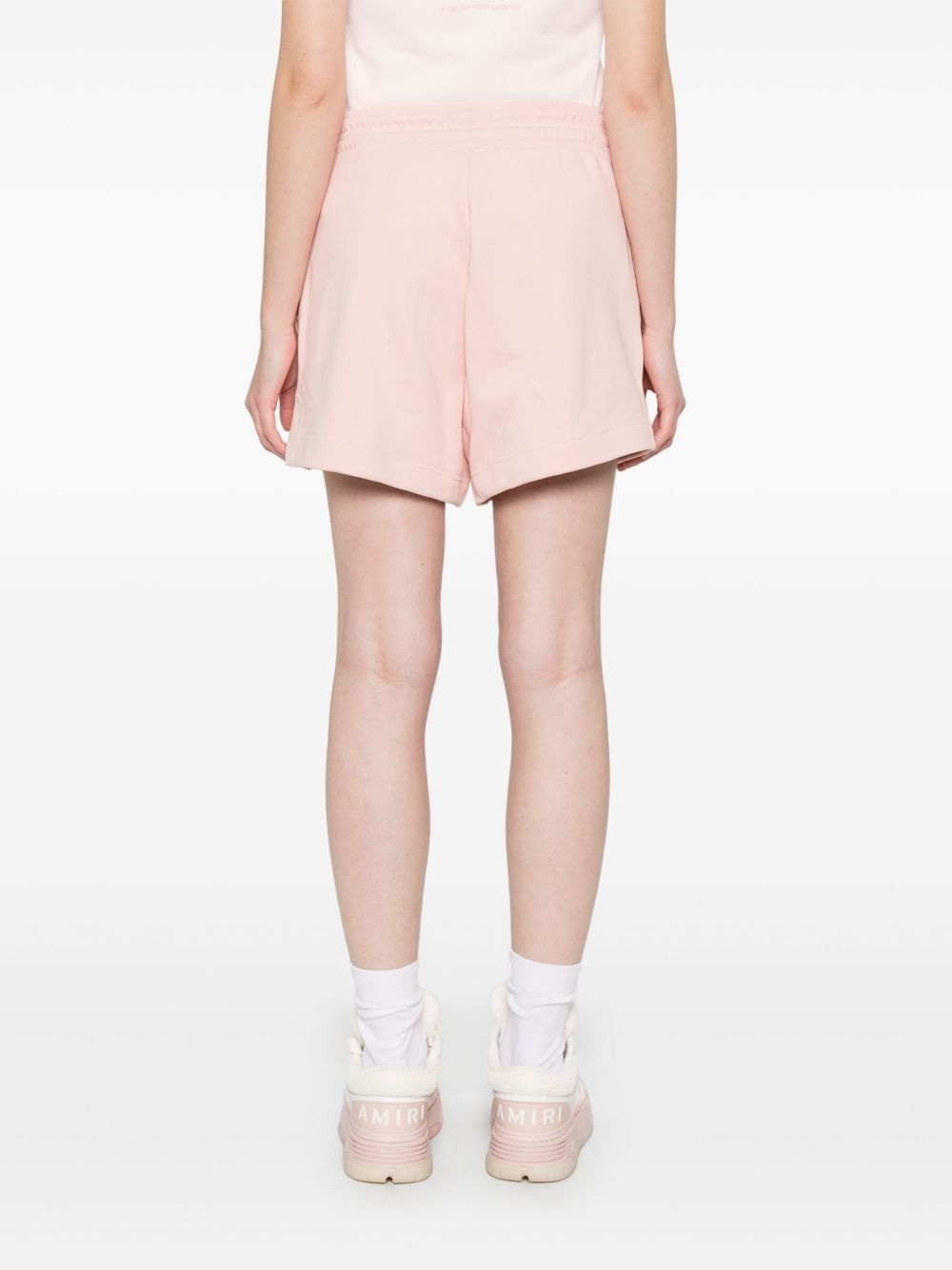 logo-print shorts - 4
