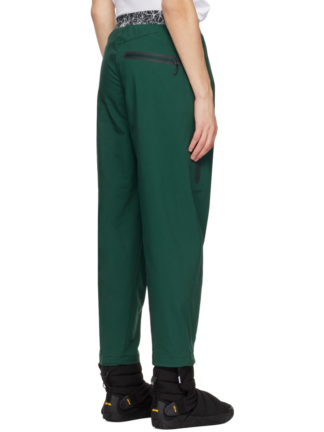 Green Wander Terrex Trousers - 3