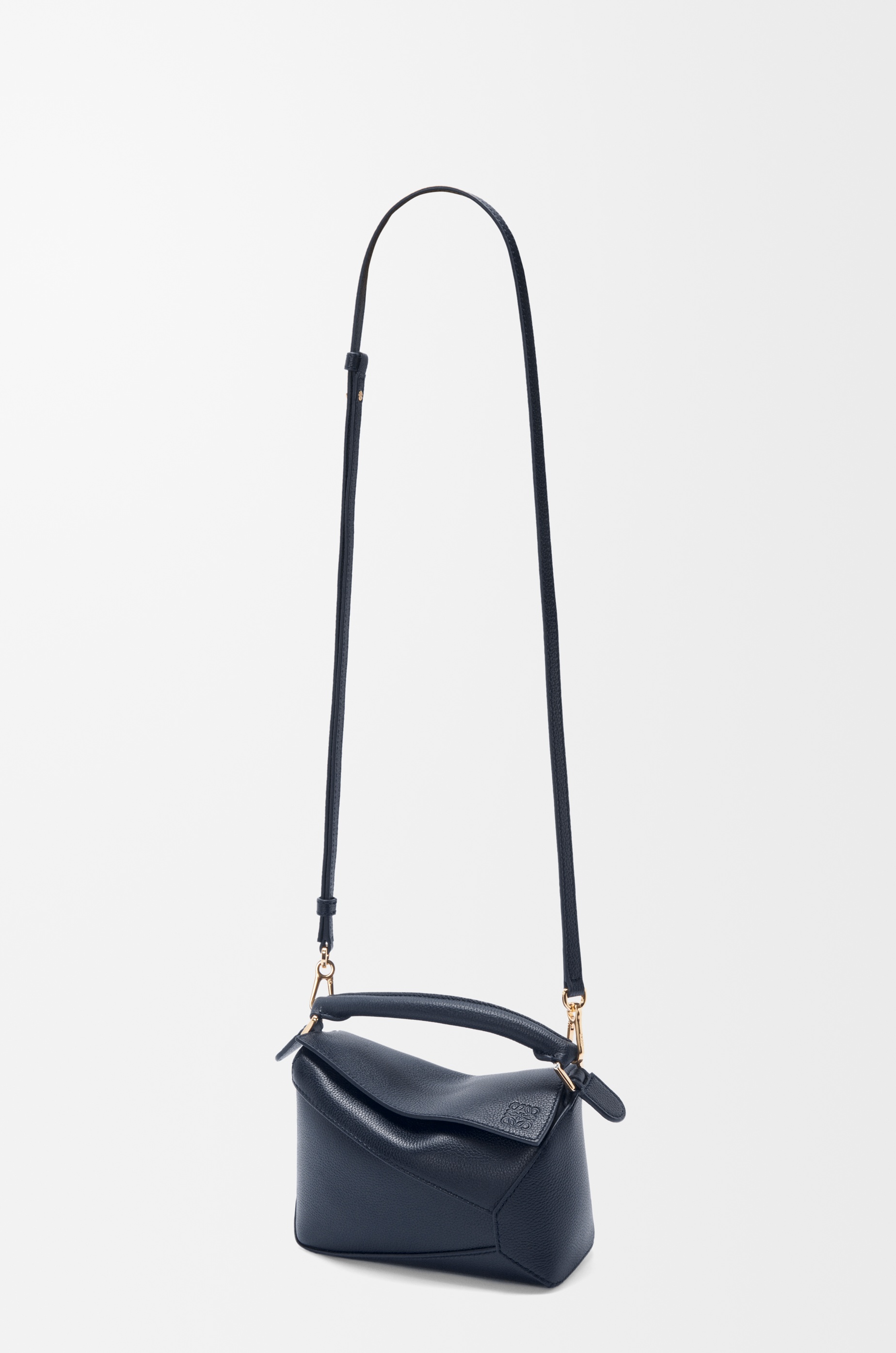 Mini Puzzle bag in soft grained calfskin - 4