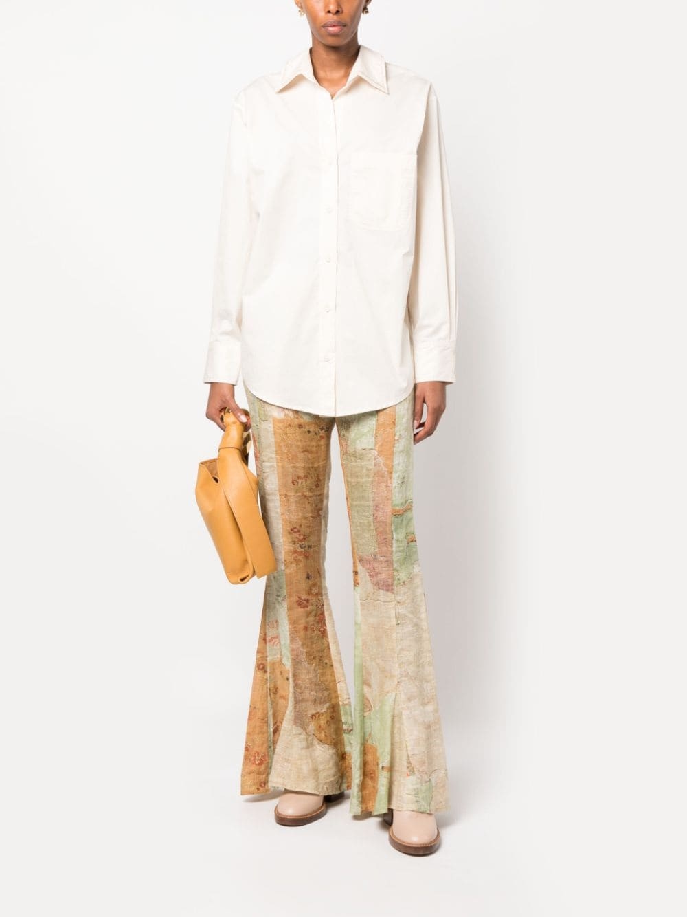 Mavly cotton-poplin texture - 2