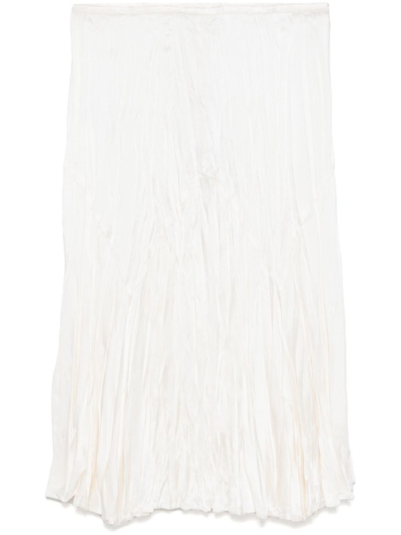 satin charmeuse midi skirt 1