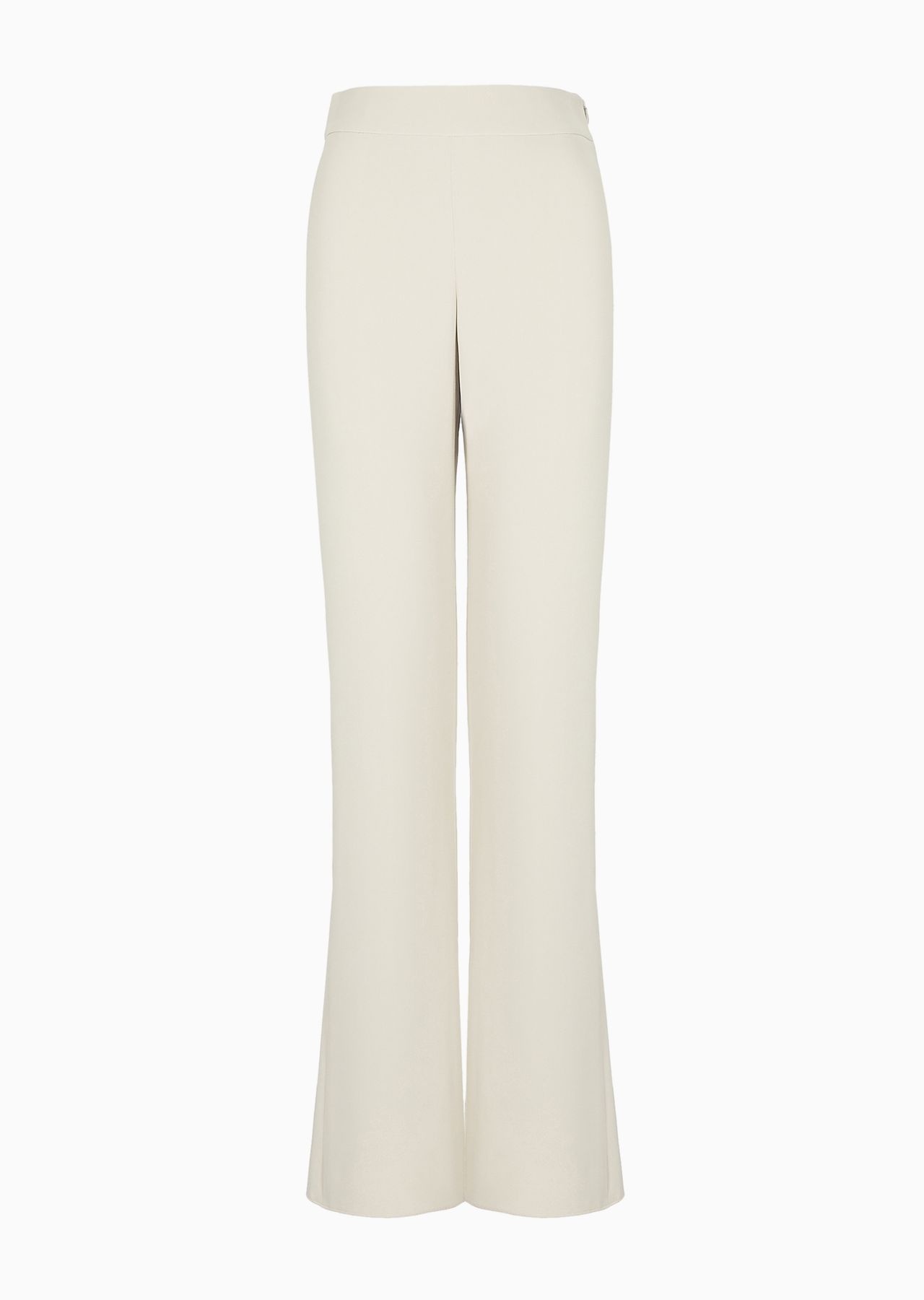 Wide-leg silk trousers - 1