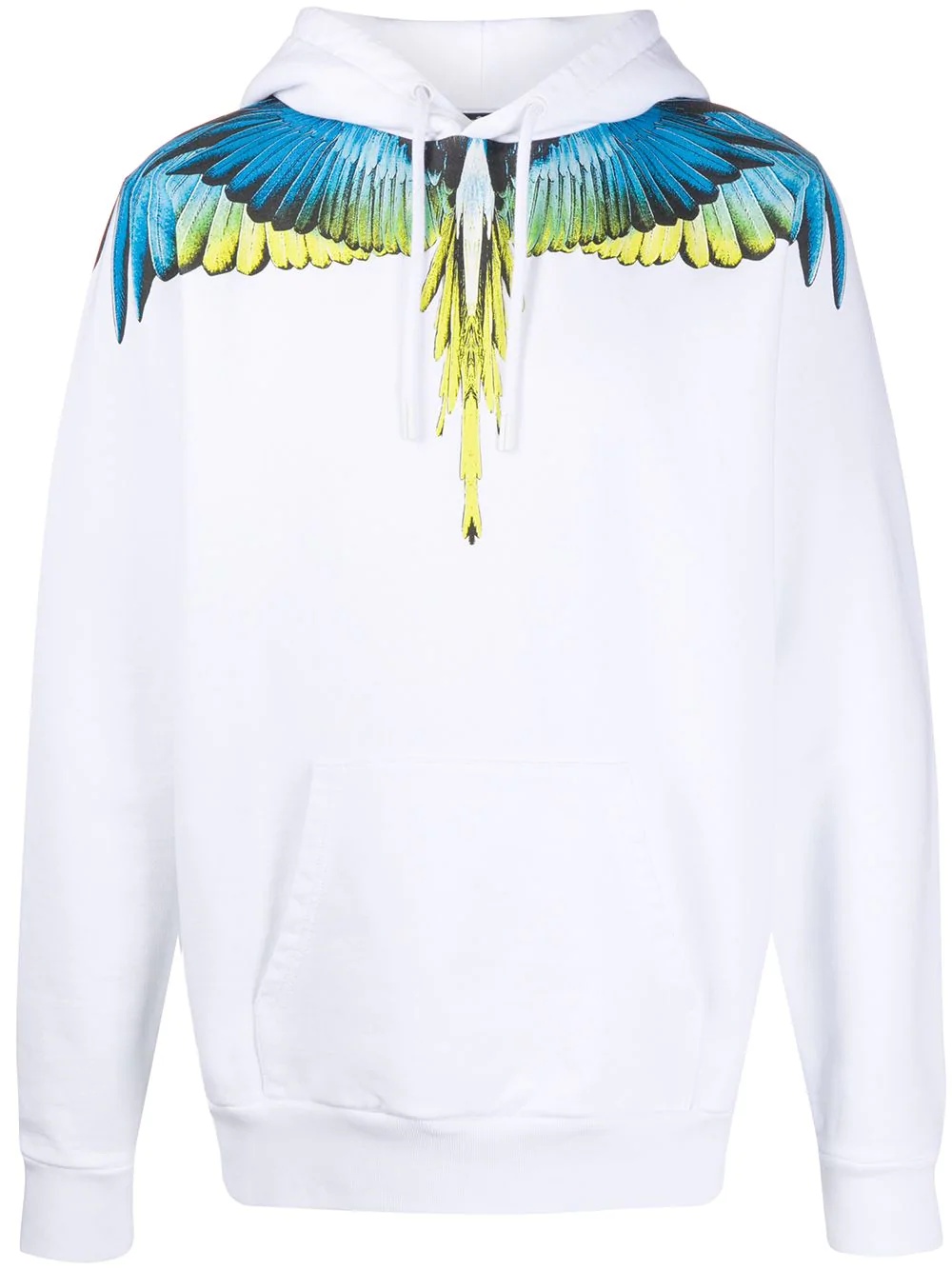 Wings print hoodie - 1