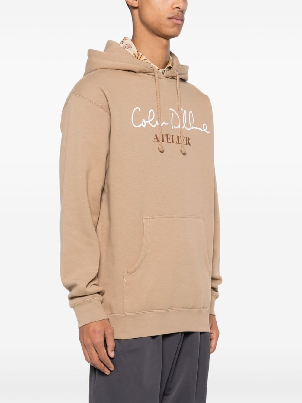 Colm Dillane cotton-blend hoodie - 3