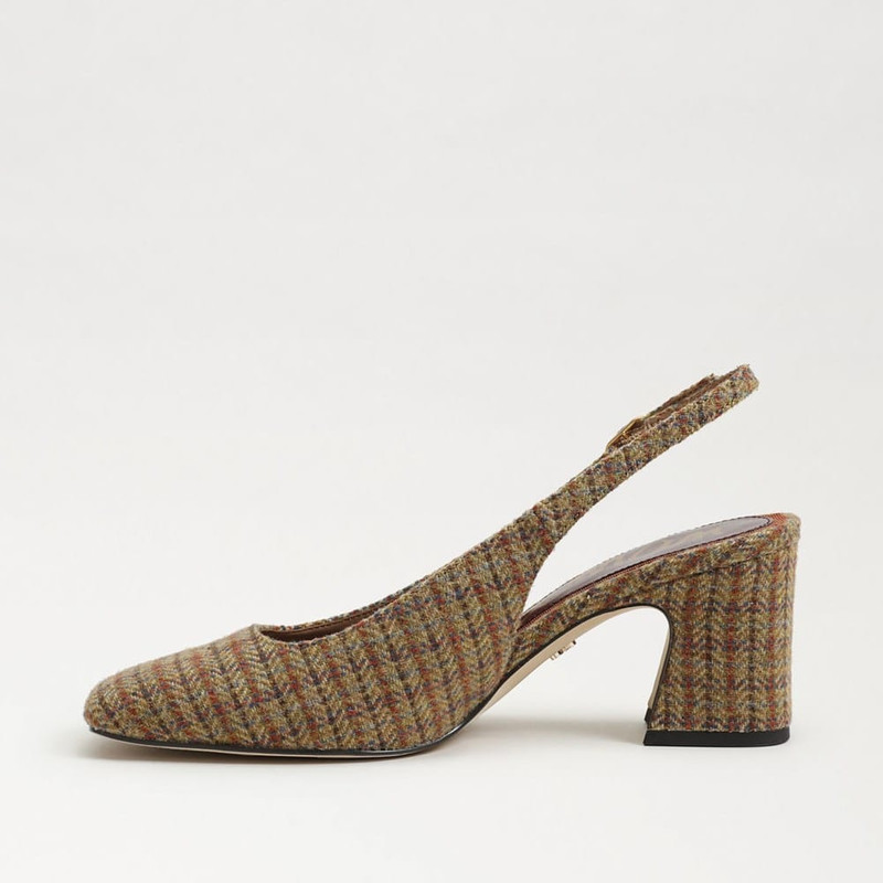 Lucille Block Heel Slingback 4