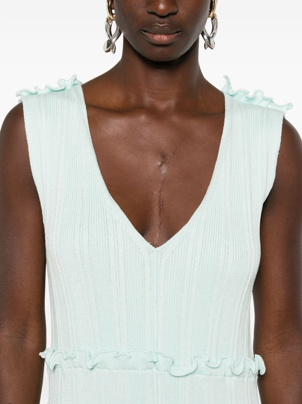 asymmetric midi dress - 5