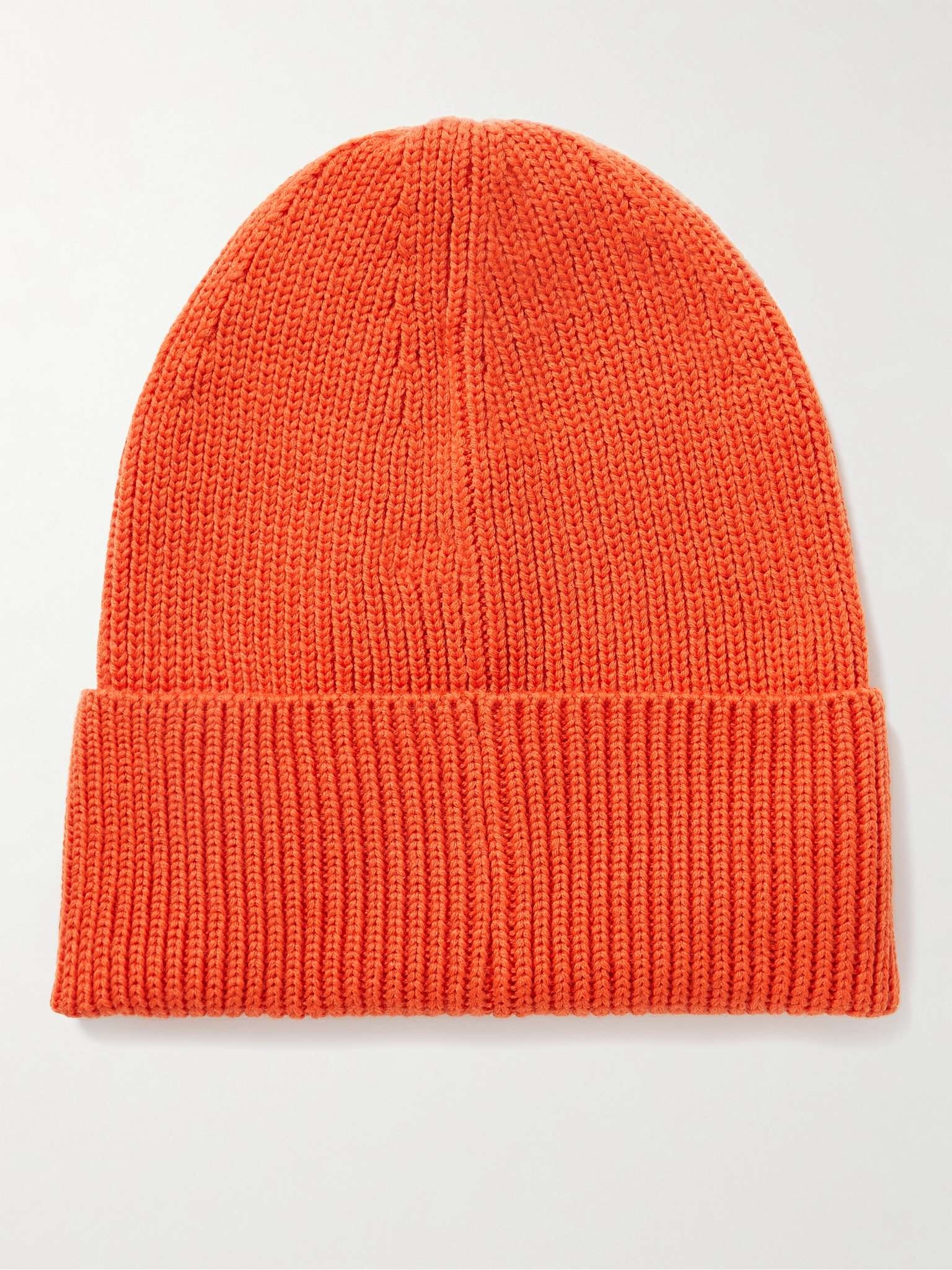 Logo-Appliquéd Ribbed Merino Wool Beanie - 2