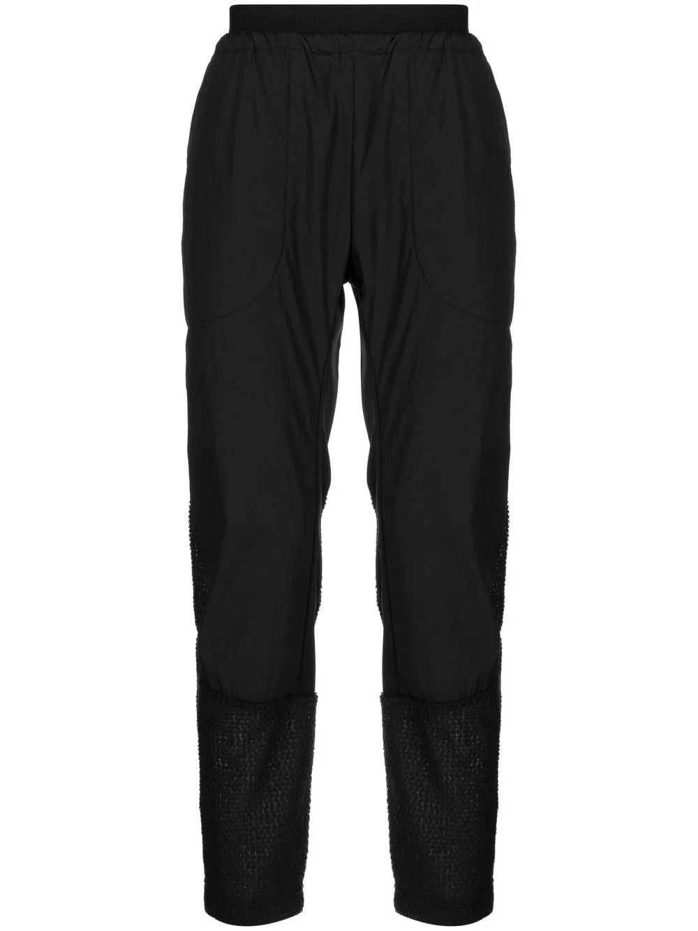 FLEECE-PANEL TROUSERS - 1