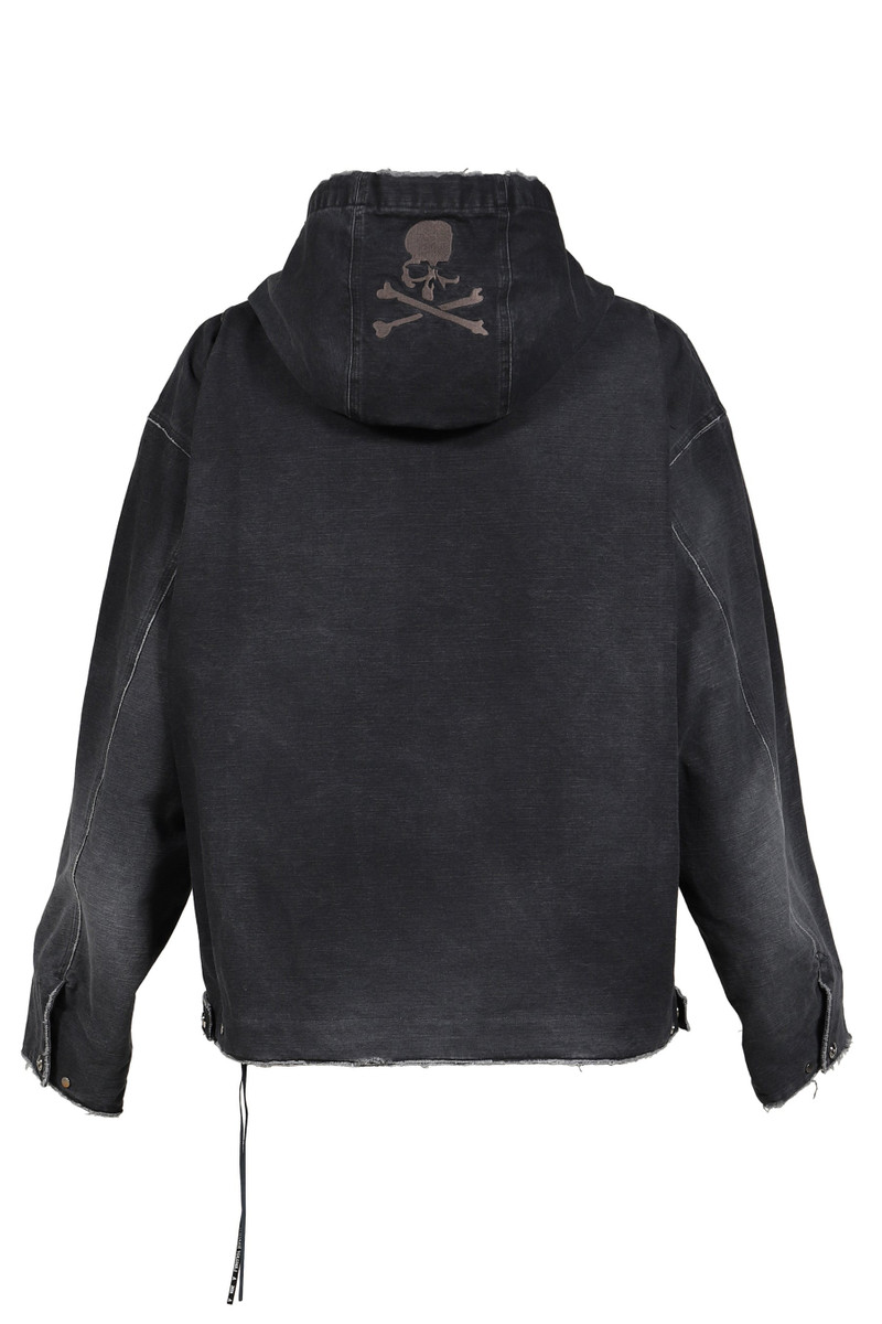MASTERMIND WORLD HOODED WORK JACKET / BLK outlook
