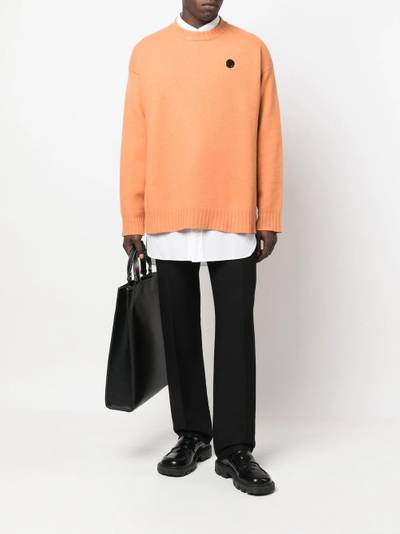 Jil Sander crew neck knitted jumper outlook