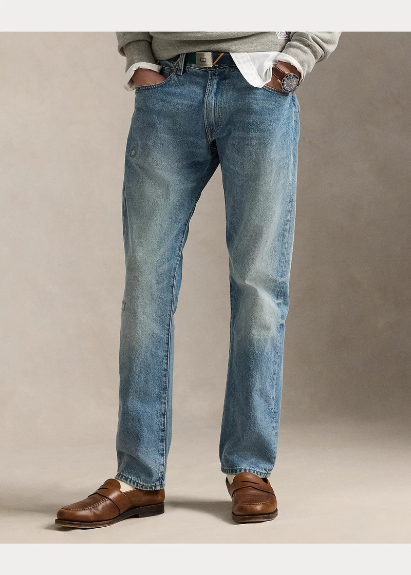 Hampton Relaxed Straight Distressed Jean 3