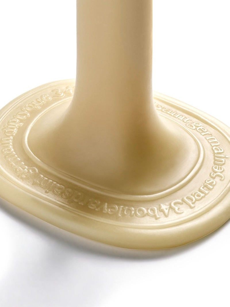 Ambre (Amber) - Taper candle with branded oval base 4