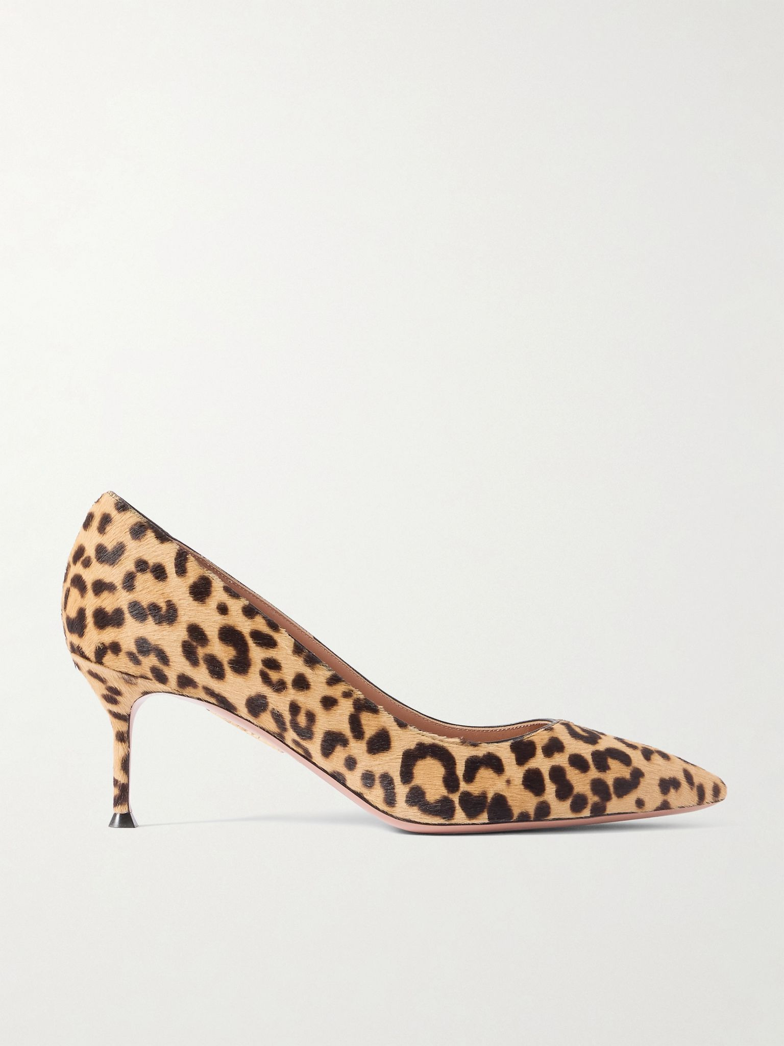 Purist 65 leopard-print calf hair pumps Leopard print - 1