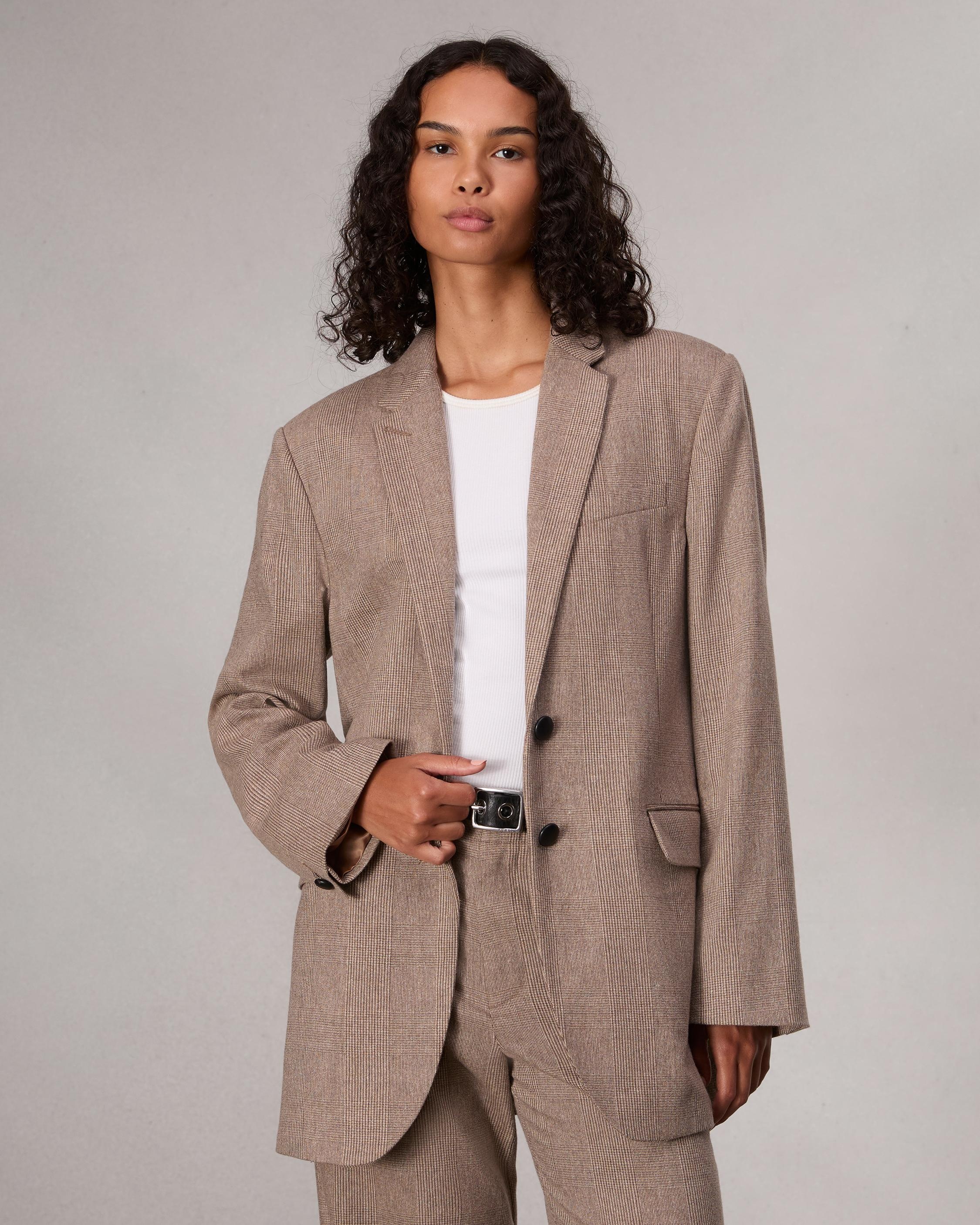 Odessa Plaid Blazer - 2