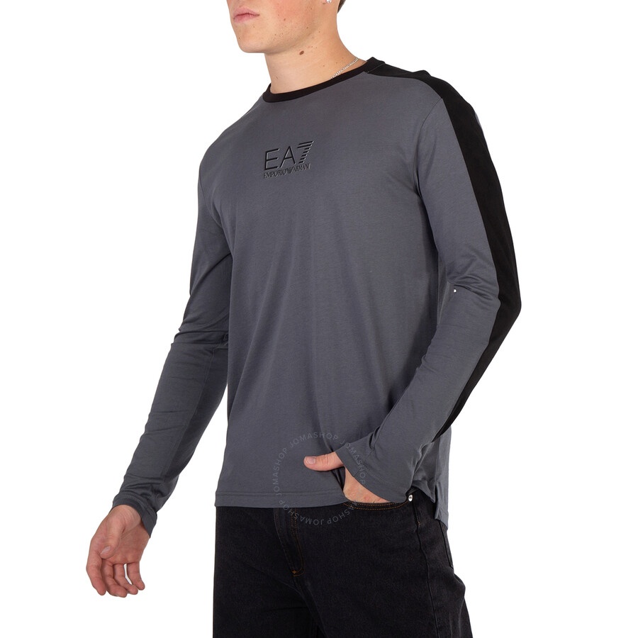 Emporio Armani EA7 Logo Athletic Long-Sleeved T-Shirt - 3