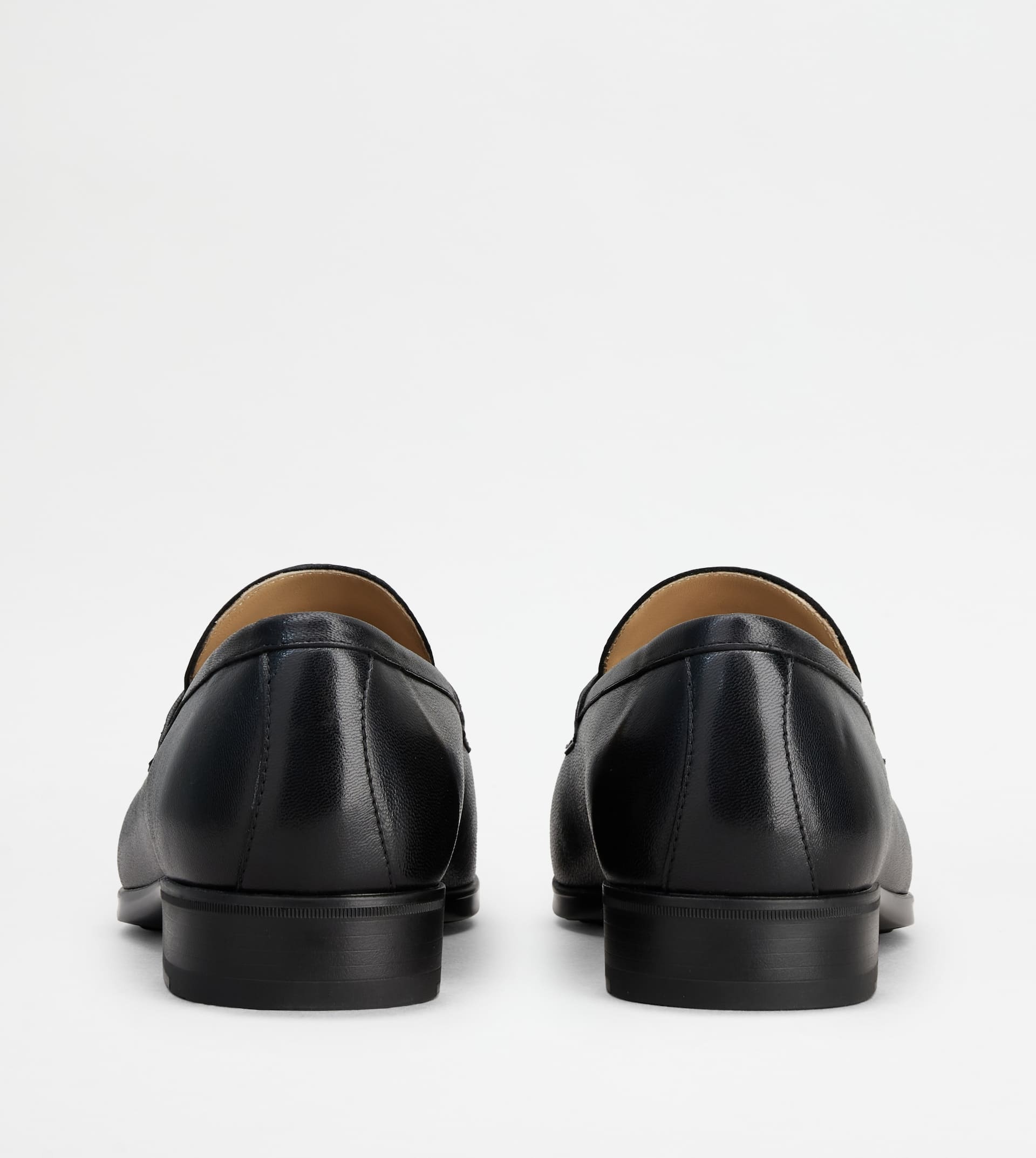 LOAFERS IN LEATHER - BLACK - 2
