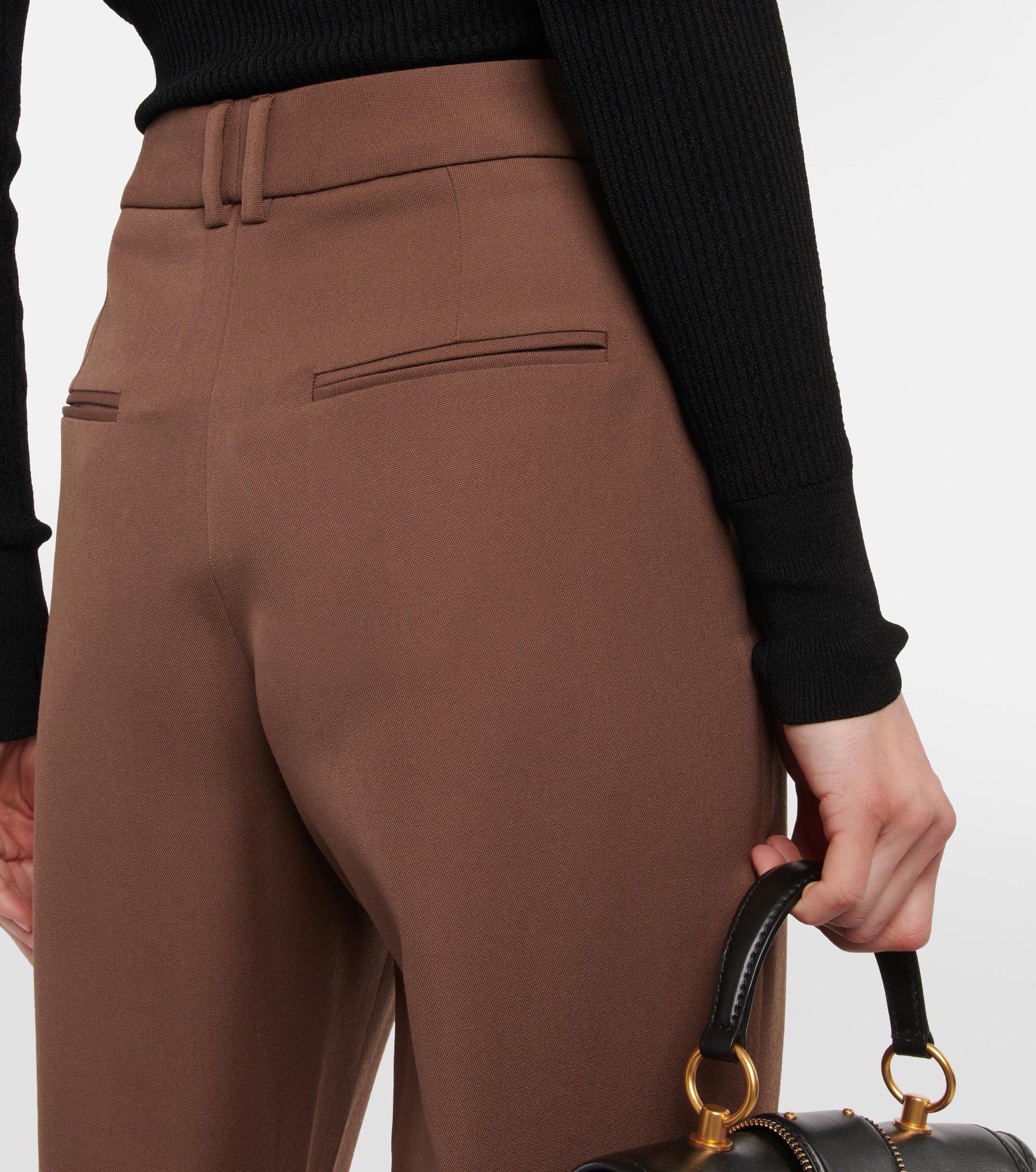 Tapered wool pants - 6