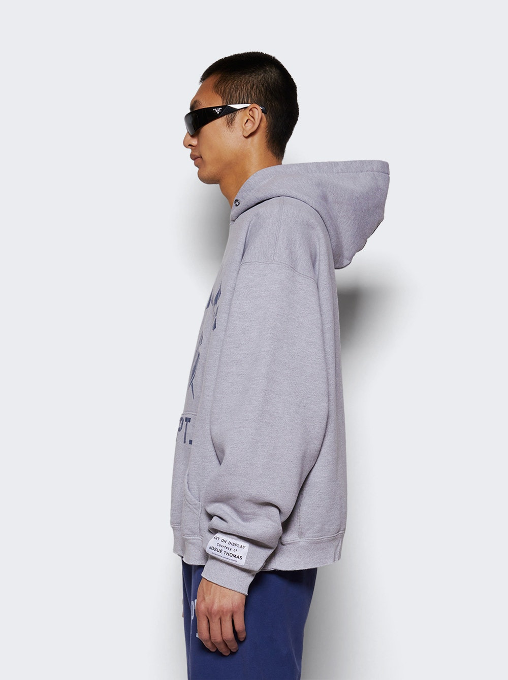 Art Dept Hoodie Heather Grey - 3
