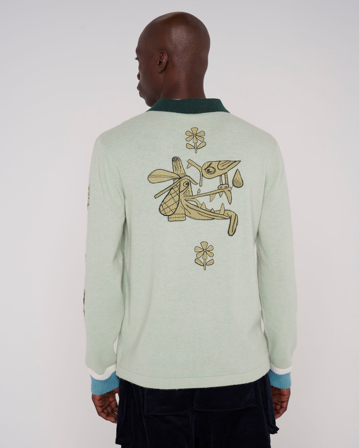 Lex Half Zip Sweater - Mint - 5