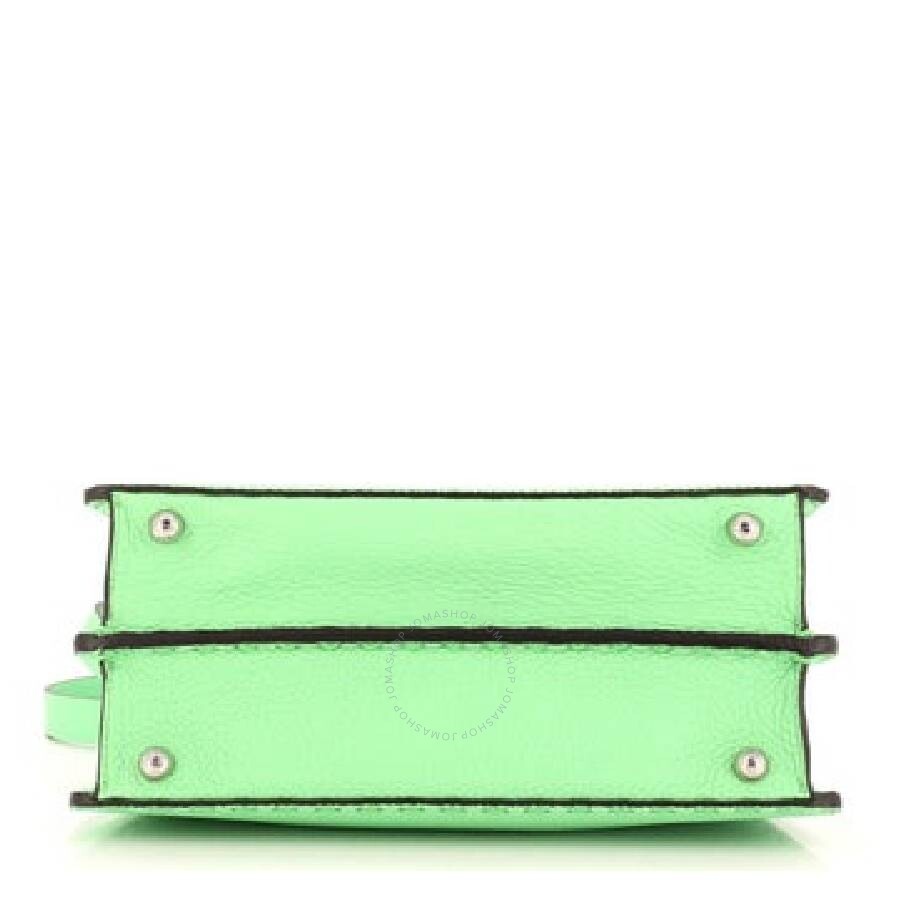 Fendi Peekaboo Top Handle Leather Bag - 3