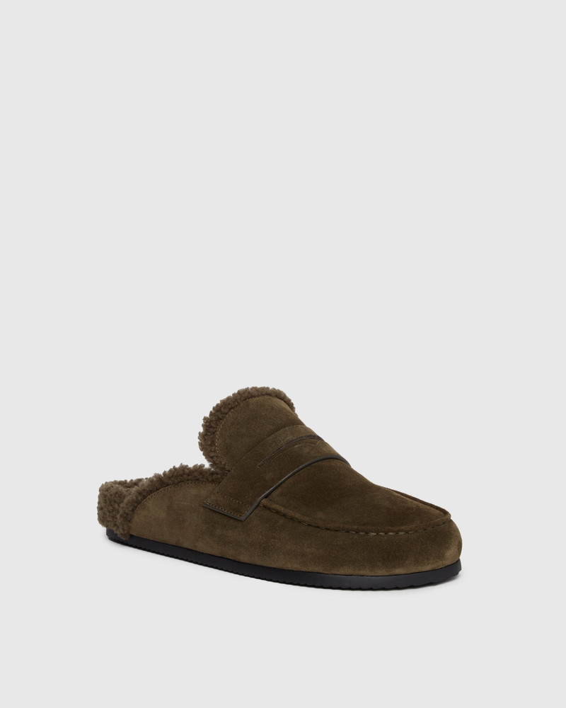 PAIGE Wynn Shearling Slide outlook