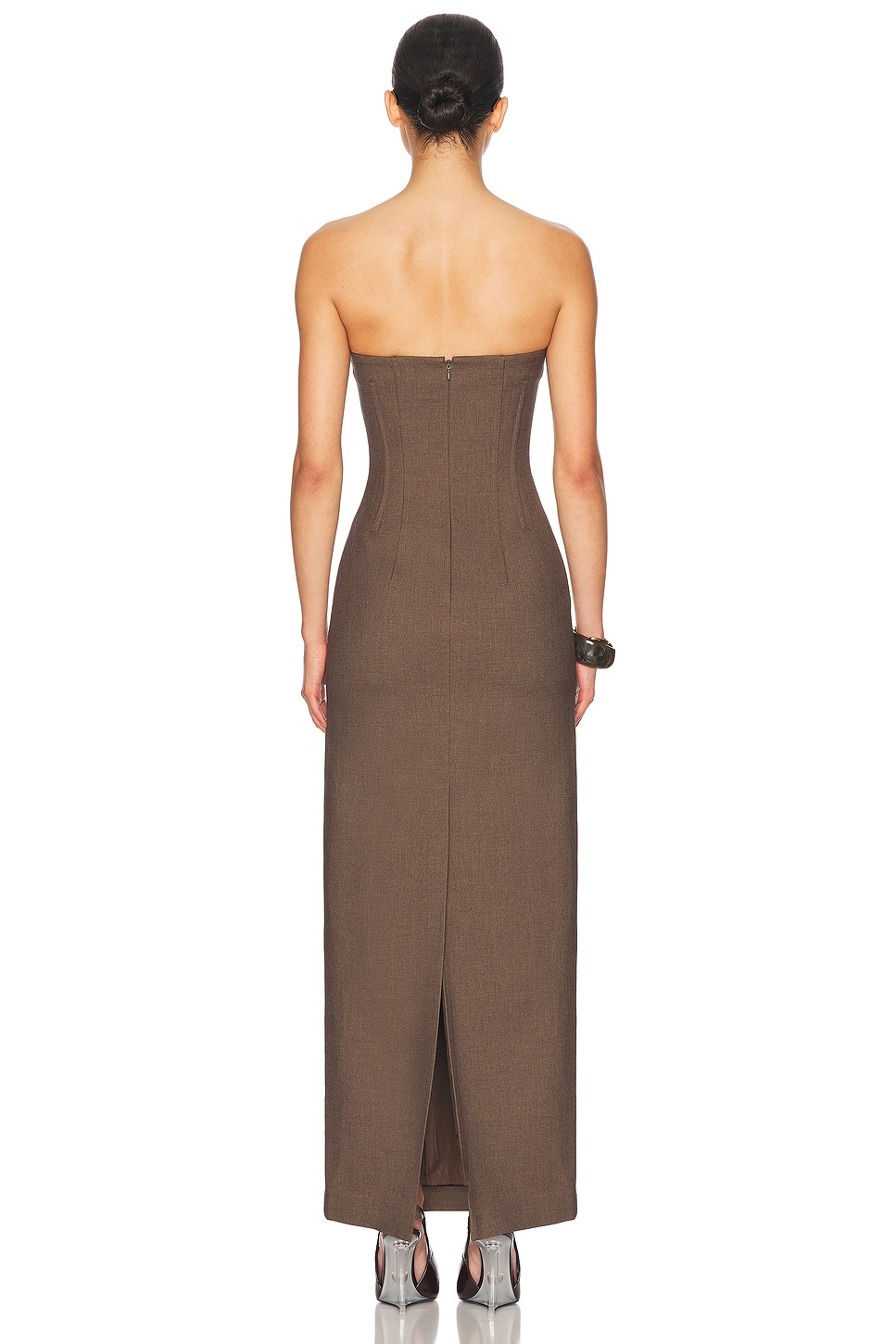 The Linear Suiting Dress - 3
