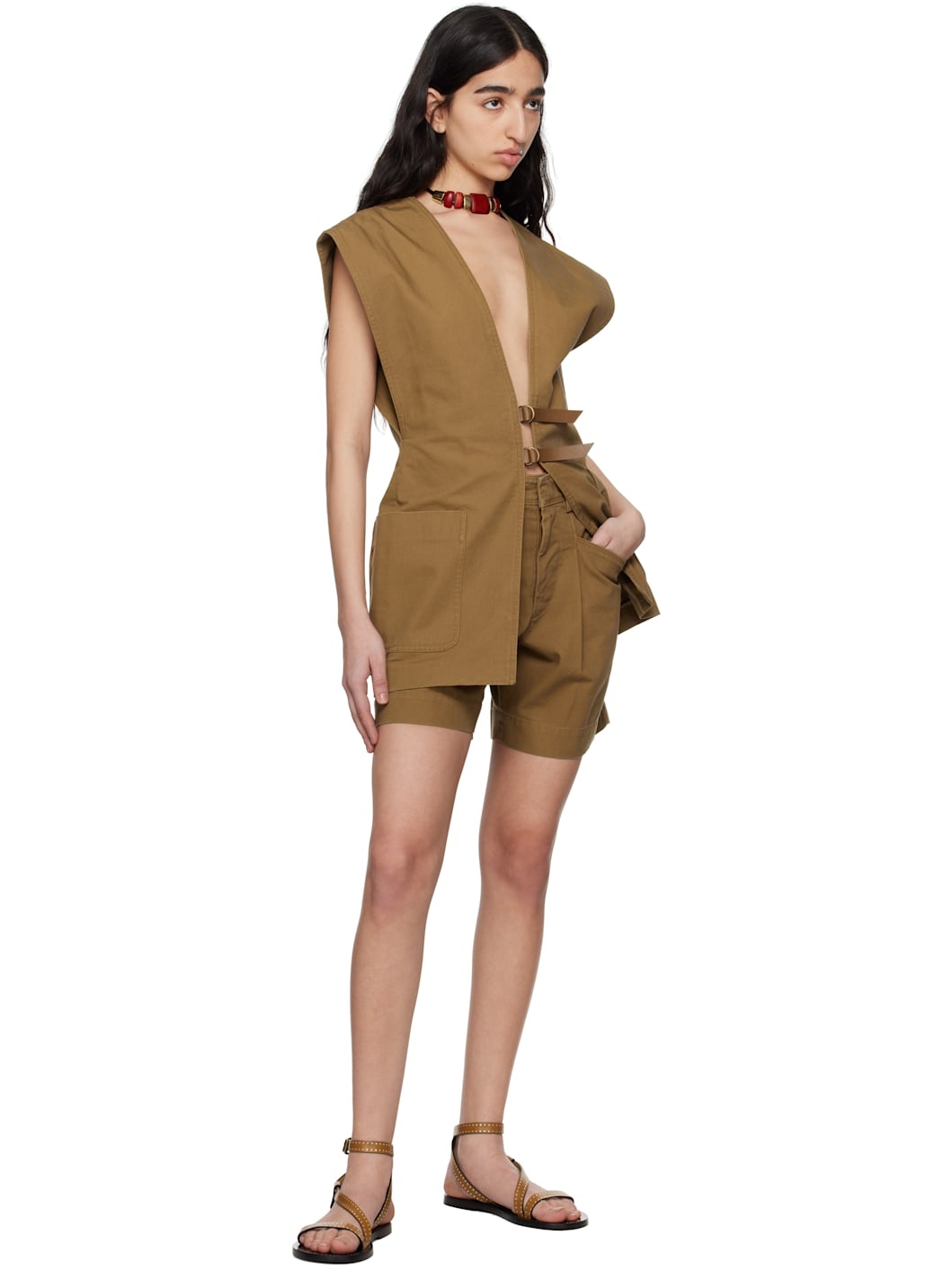 Tan Falila Vest - 4