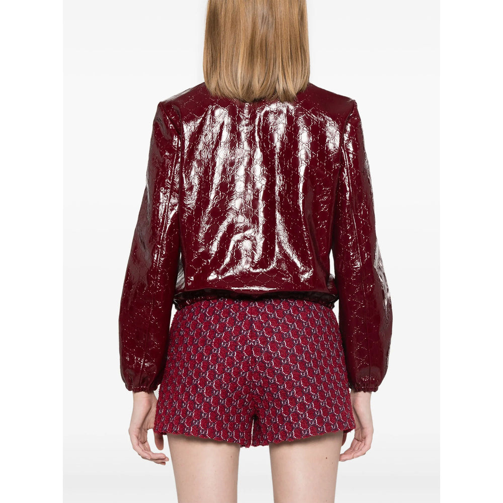 Gucci Red Jackets - Leather Jackets Women - 2
