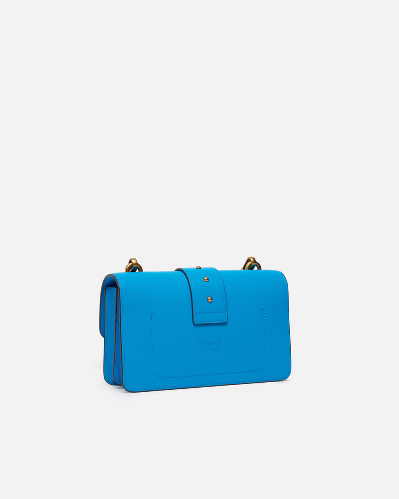 PINKO LOVE BAG ONE SMALL CROSSBODY BAG IN LEATHER outlook