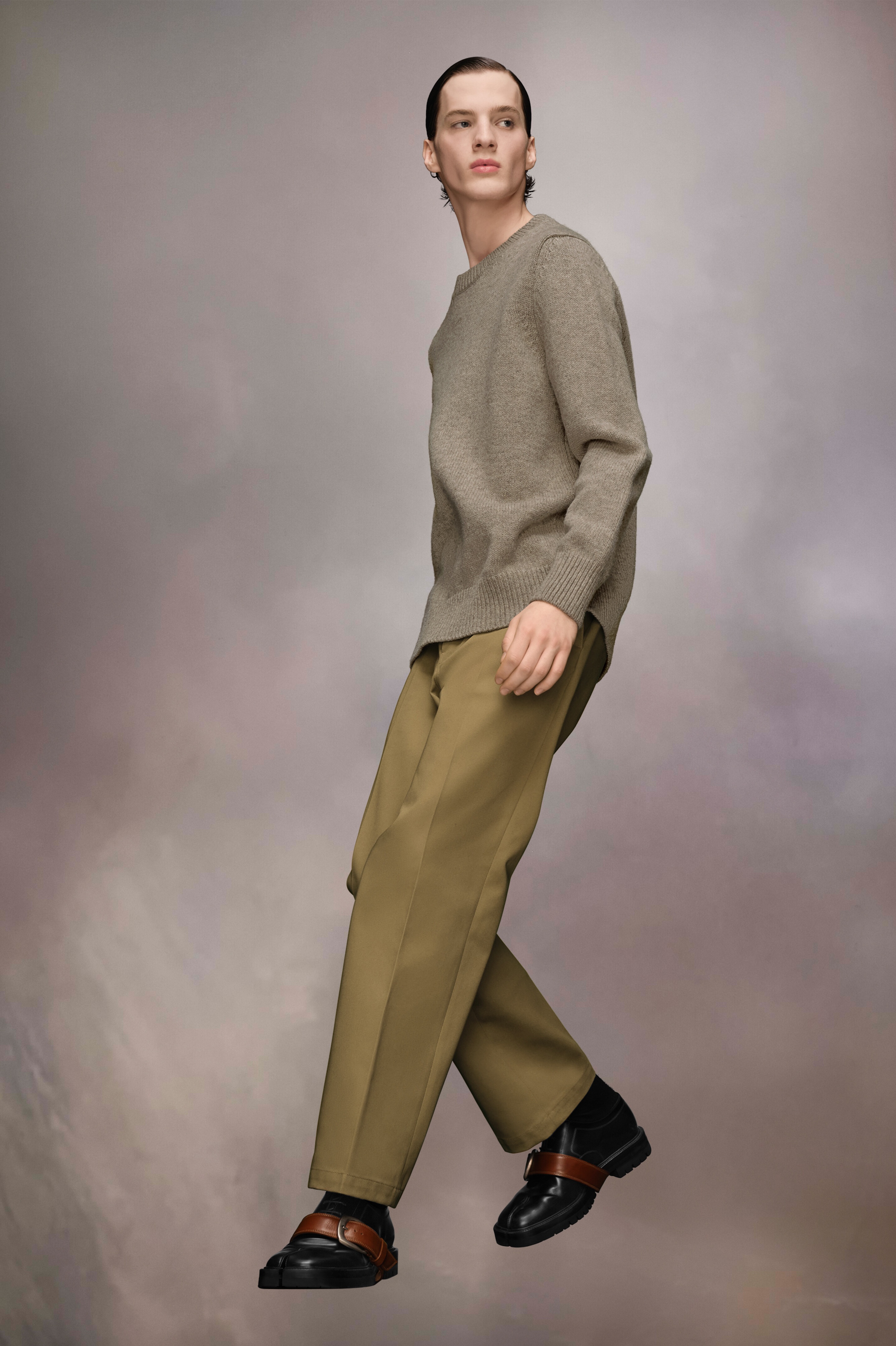 Shetland Wool Knit Sweater - 4