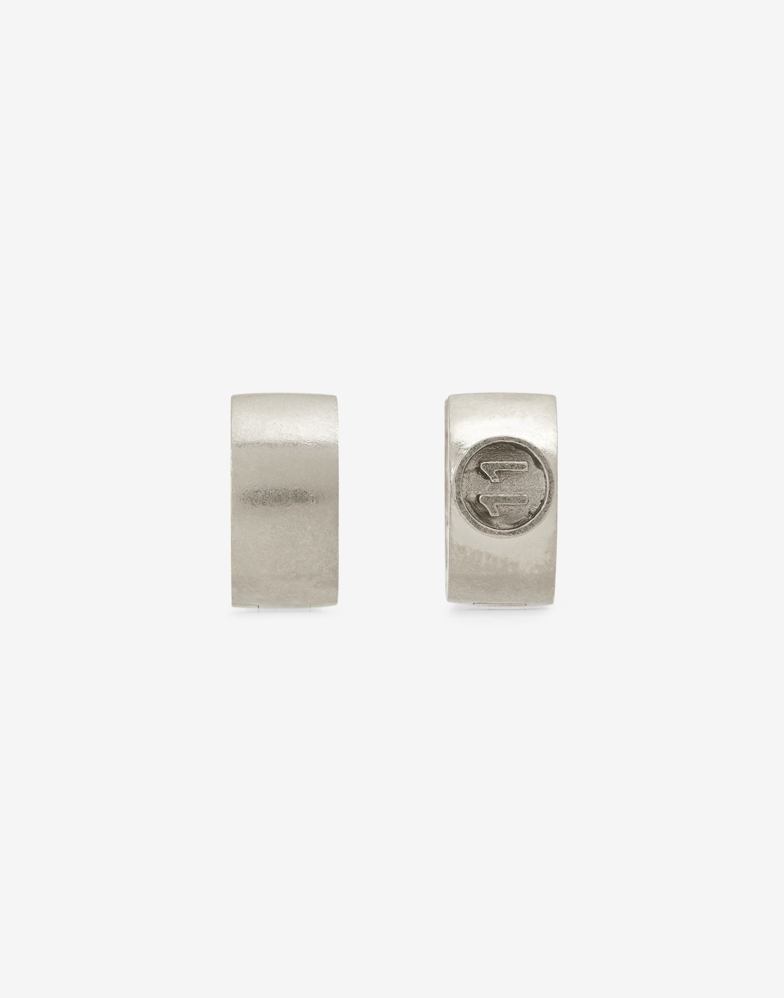Numerical logo earrings - 1