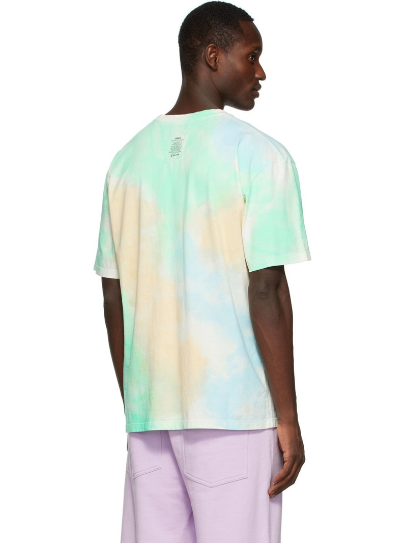Multicolor Fantastic Green Tie-Dye T-Shirt 3