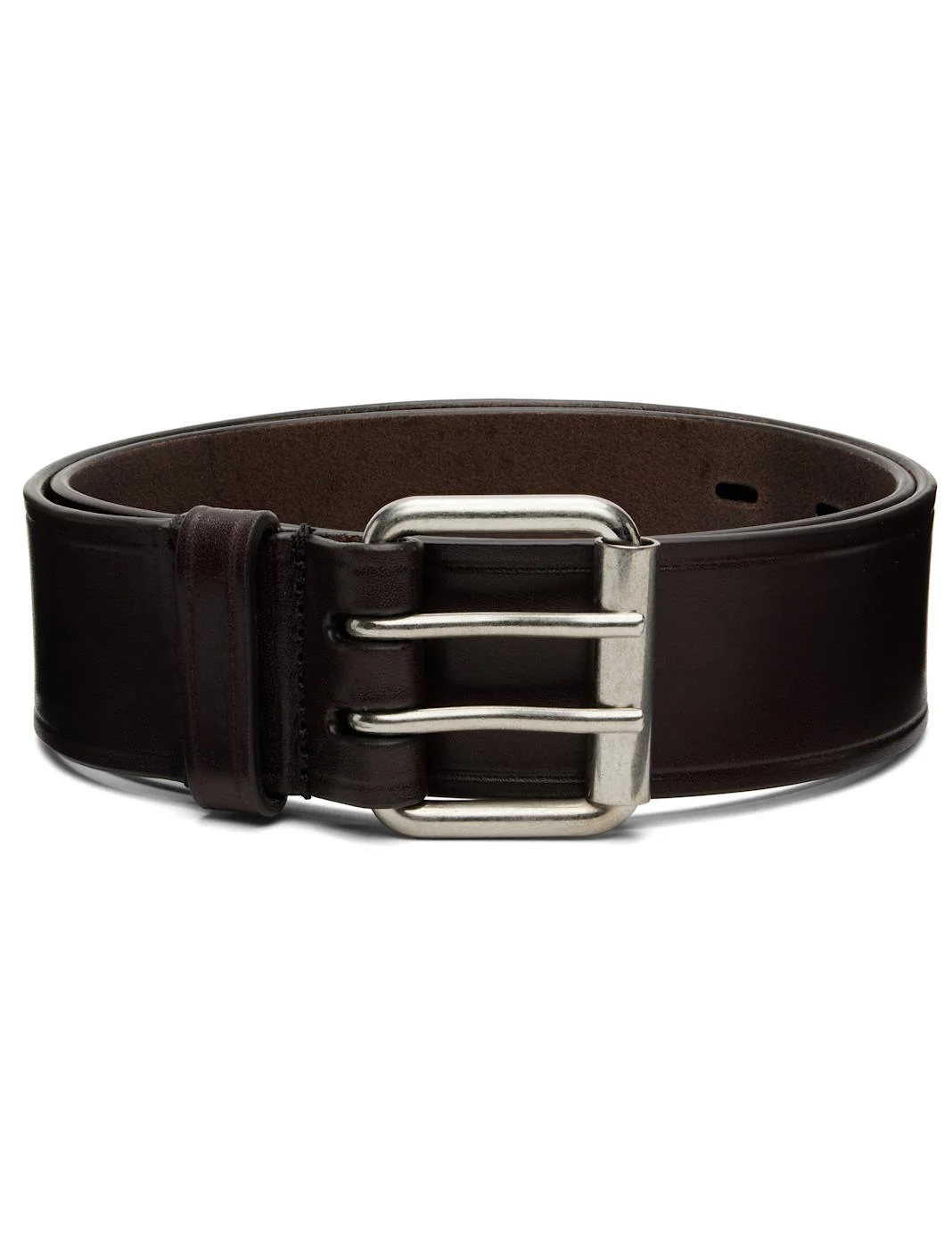 Brown Leather Belt - 1