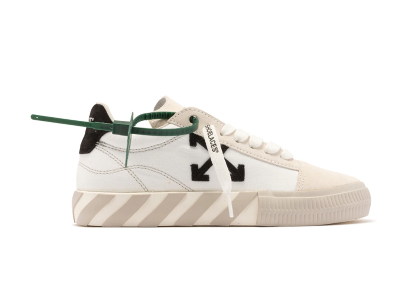 OFF-WHITE Vulc Low White Beige Black (W) - 1