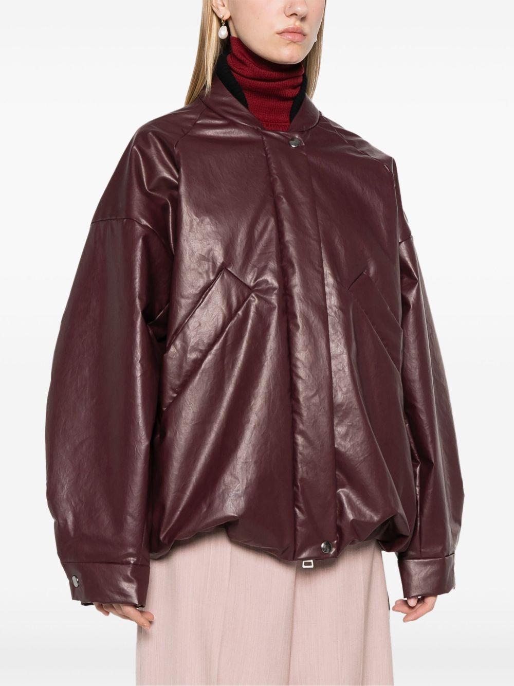 padded bomber jacket - 3