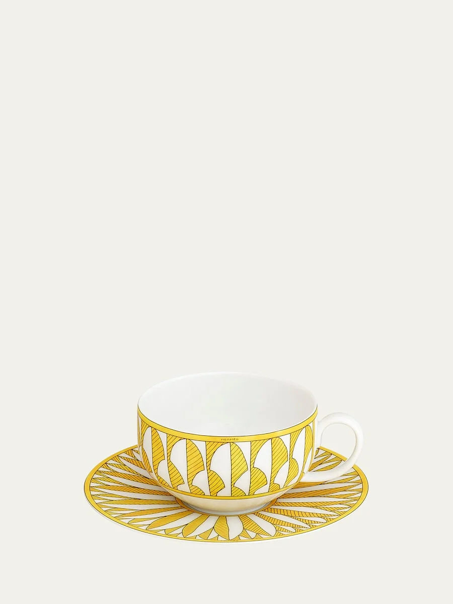 Soleil d'Hermes Tea Cup & Saucer Set - 1