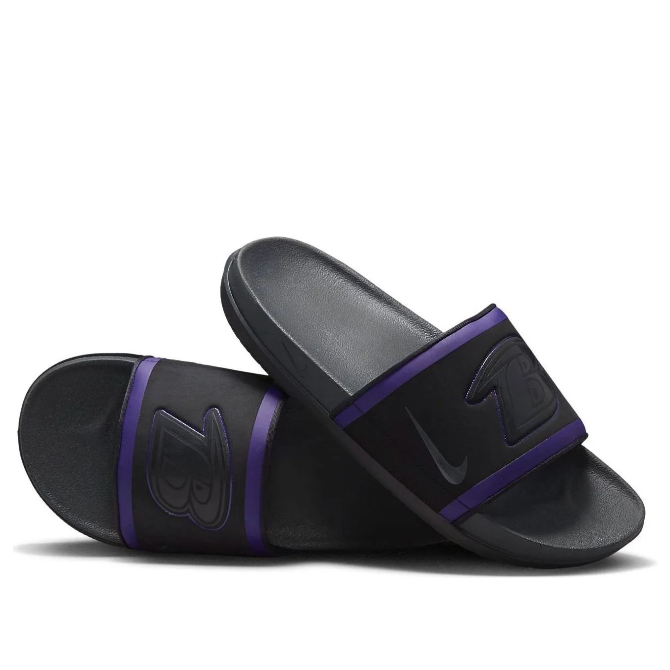 Nike NFL x OffCourt Slide 'Baltimore Ravens' DD0546-001 - 1