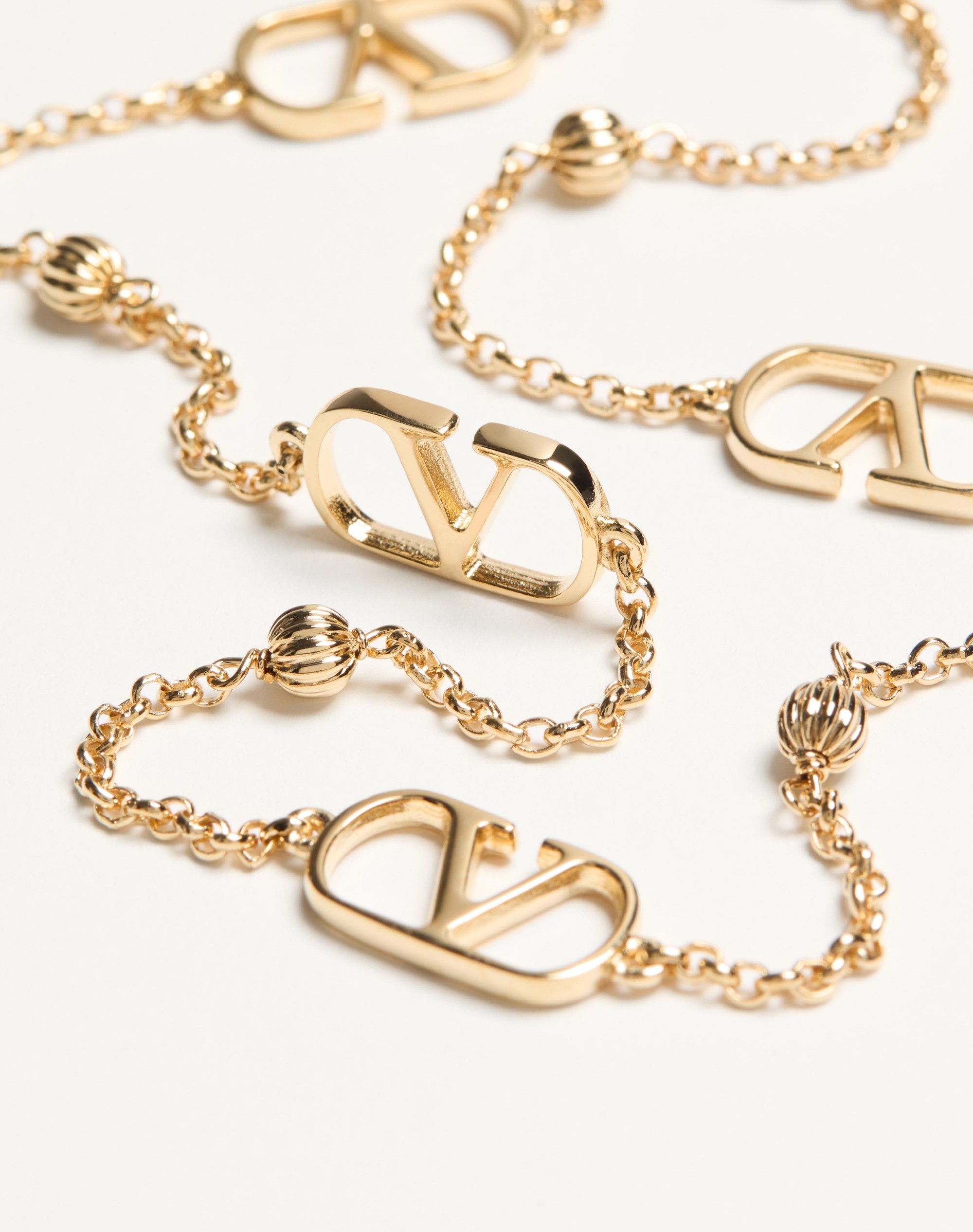 VLOGO SIGNATURE METAL NECKLACE - 3
