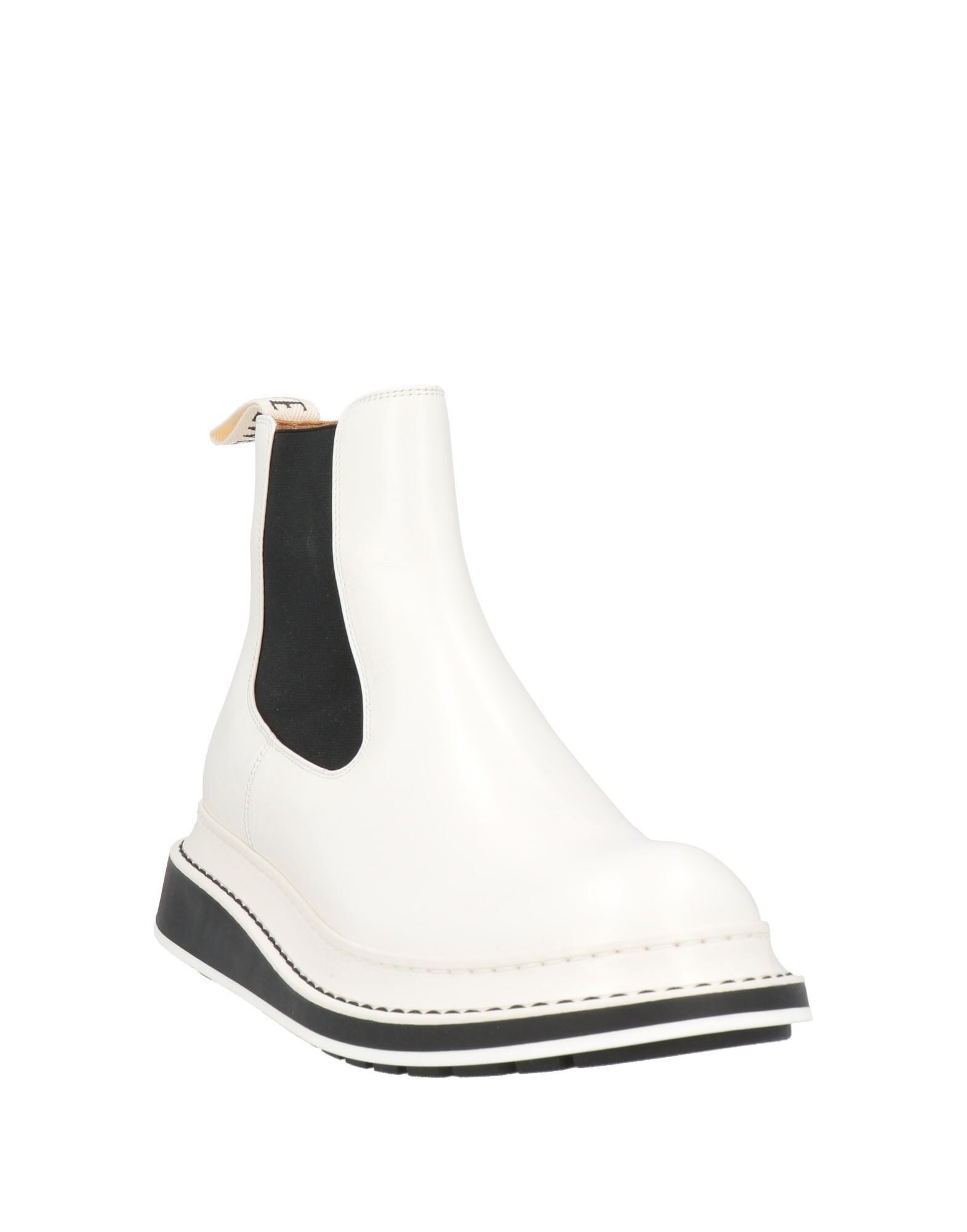 White Women's Ankle Boot - 2