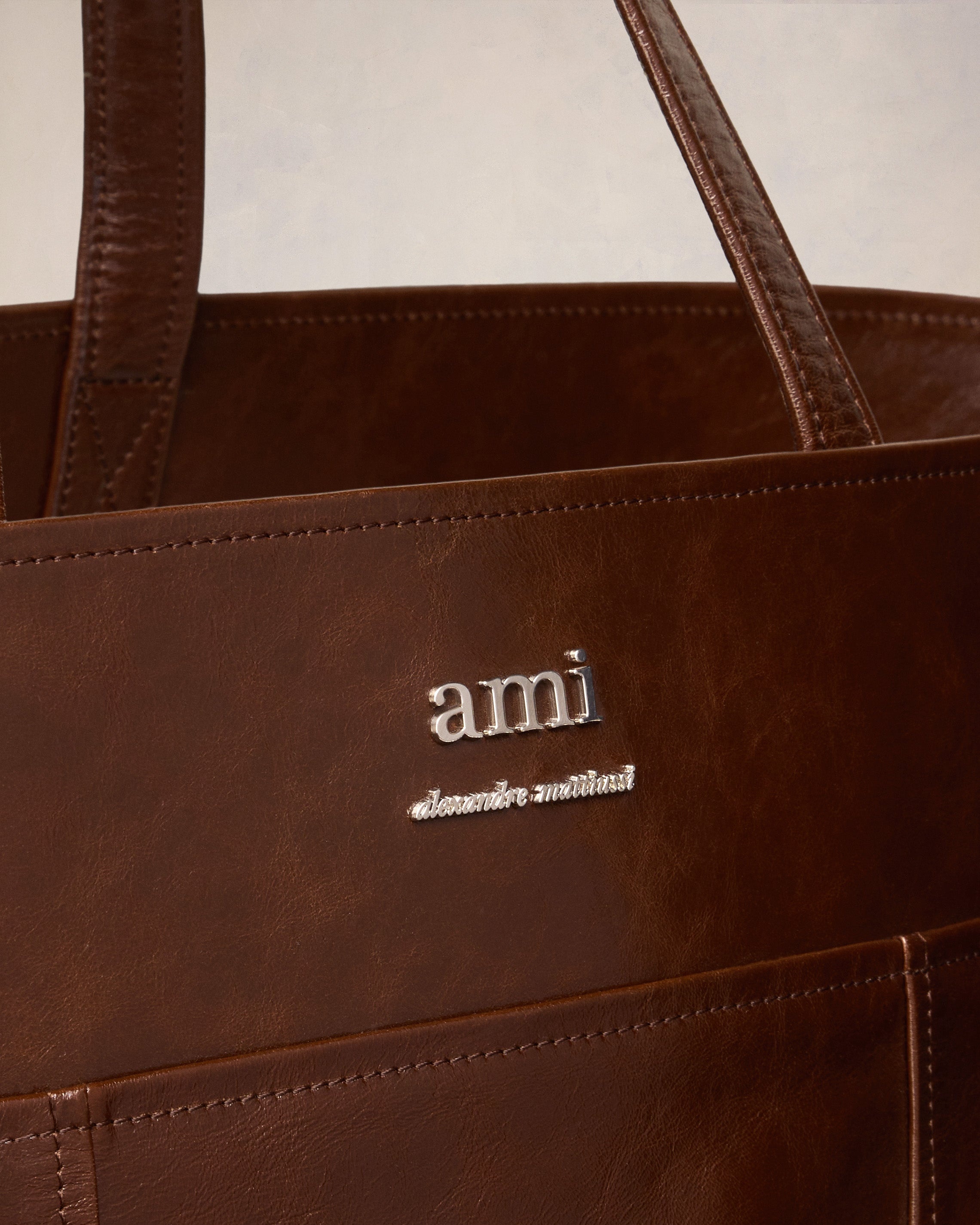 EAST WEST MAXI AMI SHOPPING BAG - 5