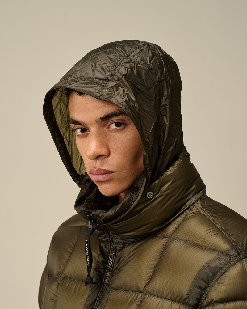 C.P. Company D.D. Shell Hooded Short Down Jacket
