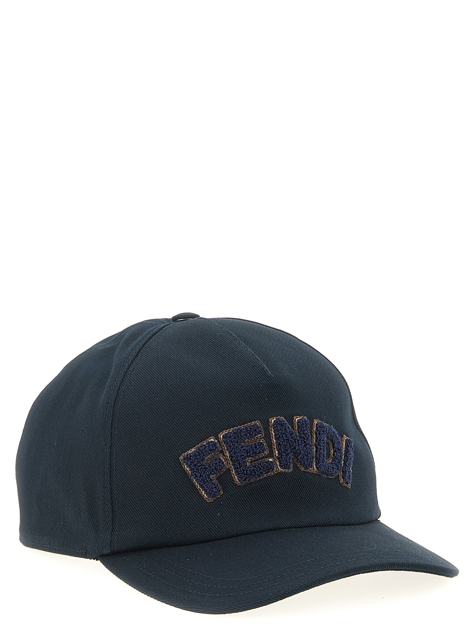 Fendi Patch Cap Hats Blue - 2