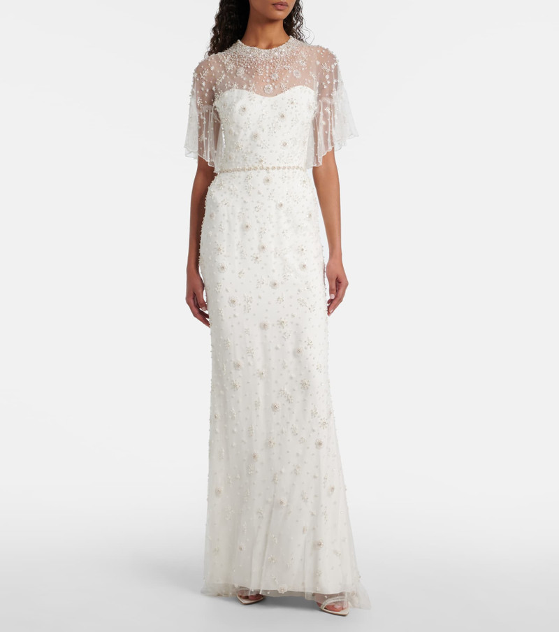 JENNY PACKHAM Bridal Sylvia embellished gown outlook