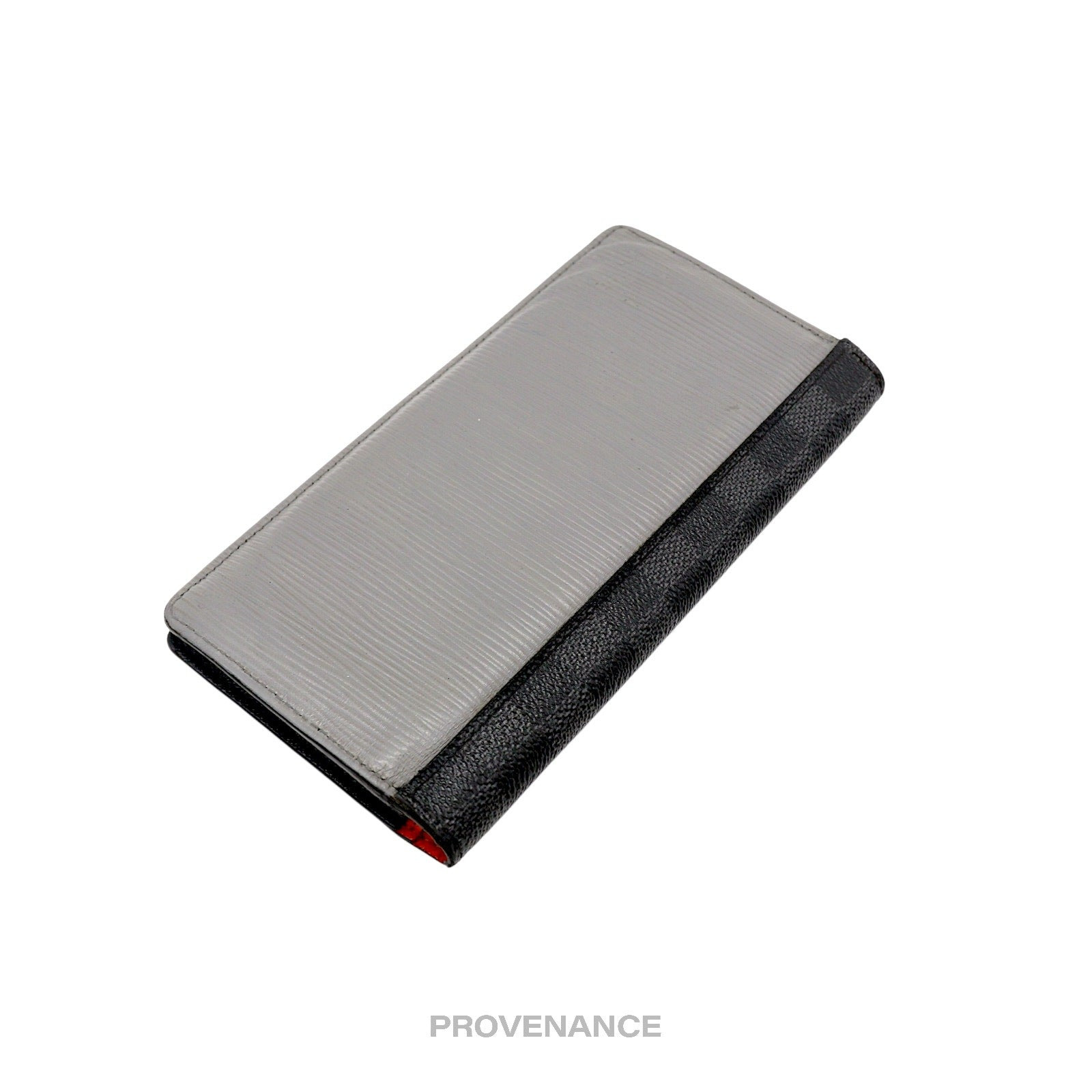 Louis Vuitton Brazza Long Wallet - Graphite Epi Patchwork - 5
